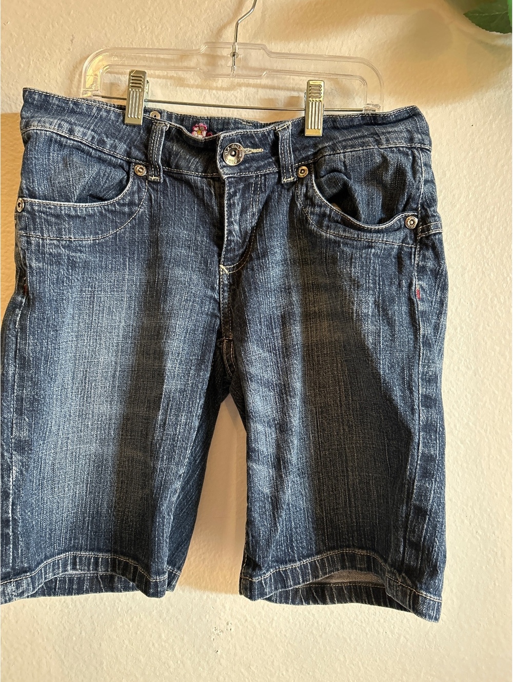 Read -U.S. Polo Assn.Dark Blue Denim Bermuda Shorts Size 10